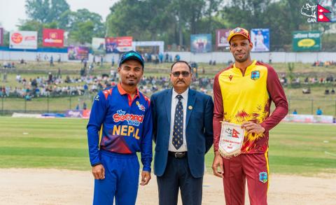 नेपाल र वेस्ट इन्डिज 'ए'बीचको दोस्रो खेल आज