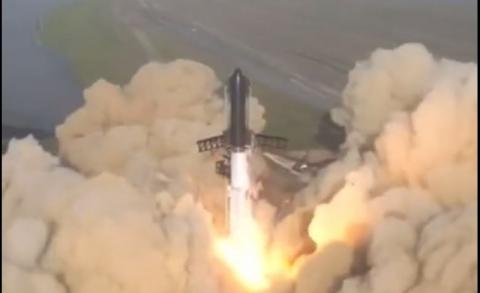 एलन मस्कको बहुचर्चित अन्तरिक्ष यान उडेको केही मिनेटमै विस्फोट