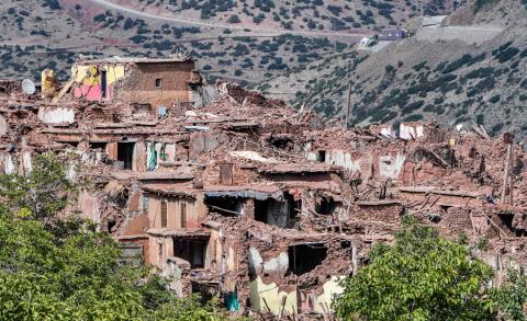मोरक्को भूकम्पमा दुई हजार नौ सयभन्दा बढीको मृत्यु