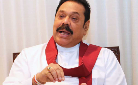 श्रीलङ्काका प्रधानमन्त्री राजापाक्षेले दिए राजीनामा